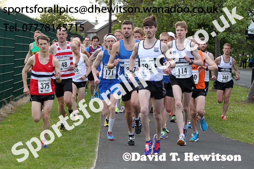 Clive Cookson 10k Road Race, Whitley Bay. Photo: David T. Hewitson/Sports for All Pics